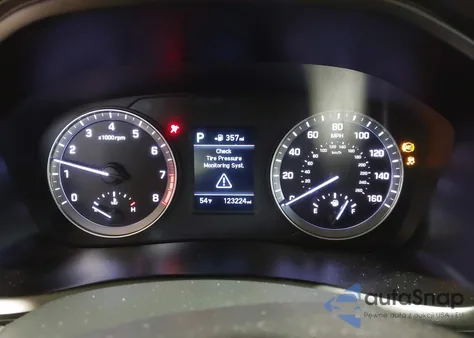 2018 Hyundai Sonata Se z USA, uszkodzony, nr VIN 5NPE24AF6JH665502